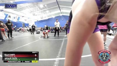 100 lbs Placement (4 Team) - Ella Casey, Firebird Elite vs Weslee Faith, Oklahoma Supergirls