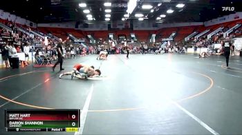 135 lbs Champ. Round 2 - Darion Shannon, Somerset vs Matt Hart, Baylor WC