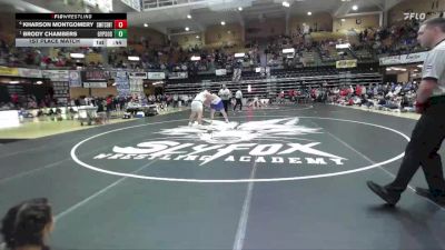 285 lbs 1st Place Match - Brody Chambers, Gypsum-Southeast Of Saline Hs vs Kharson Montgomery, Smith Center Hs