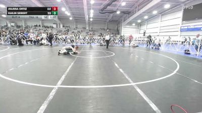 132 lbs Semifinal - Julissa Ortiz, Elite Coral - HSG vs Kailin Sebert, She Kong - HSG