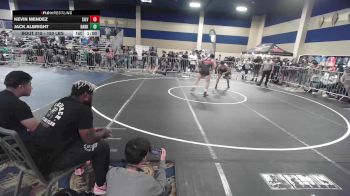 150 lbs Round Of 32 - Kevin Mendez, Silverback WC vs Jack Albright, Dark Horse