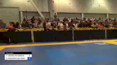 VINICIUS CARVALHO GARCIA vs GABRIEL PROCÓPIO DA FONSECA 2022 World Master IBJJF Jiu-Jitsu Championship