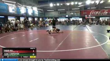 90 lbs Round 2 (8 Team) - Gabe Carpenter, Assassins WC Black vs David Hill, Alabama Elite Gold