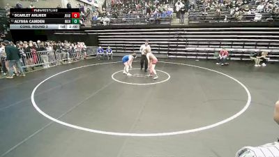 3A 135 lbs Cons. Round 2 - Alyssa Camden, Richfield vs Scarlet Ahlmer, Juab