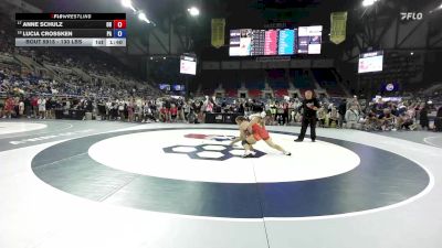 130 lbs Champ. Rd Of 32 - Anne Schulz, OH vs Lucia Crossken, PA