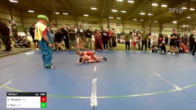 K-2 D lbs Rr Rnd 1 - Connor Meagher, Red Roots Wrestling Club vs Viktor Saul, Prophecy