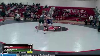 145 lbs Quarterfinal - Lucas Swogger, Willapa Valley vs Gavin Lang, Anacortes