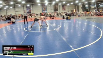 115 lbs Rd# 7- 10:45am Saturday Final Pool - Brady Full, Gotcha Blue vs Carter Kinard, Rebellion