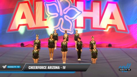 CheerForce Arizona - IV [2021 L4 - U17 Day 1] 2021 Aloha DI & DII Championships