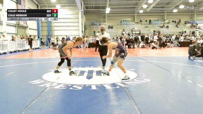 160 lbs Rr Rnd 3 - Colby Houle, Team Shutt Weaver - HSB vs Cole Henson, Southern Roots - HSB