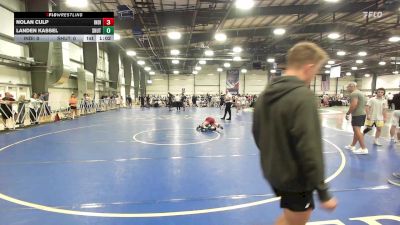 106 lbs Rr Rnd 1 - Nolan Culp, Indiana Outlaws Blue vs Landen Kassel, Team Shutt King Penguin