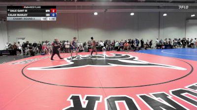 60 lbs Champ. Round 2 - Dale Gant III, Michigan Premier WC vs Calan Manley, Cowboy Wrestling Club