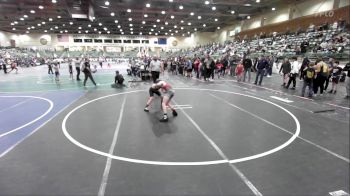 89 lbs Semifinal - Nathan Treat, Truckee WC vs Gavin Clark, Spanish Springs WC