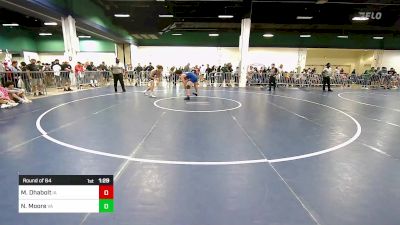 157 lbs Round Of 64 - Maximus Dhabolt, IA vs Nate Moore, VA