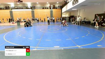 126 lbs Consi Of 8 #1 - Ayub Daoud, Georgia vs Eli Alston, Georgia