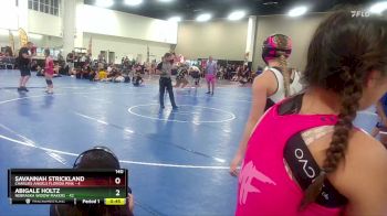 145 lbs Round 5 (8 Team) - Amelia Parizo, Charlies Angels Florida Pink vs Hayley Rusher, Nebraska Widow Makers