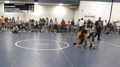 144 lbs Round Of 64 - Gavin Green, PA vs Brandon Higgins, GA