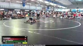 120 lbs Quarters & 1st Wb (16 Team) - Dylan Crouch, CIAW vs Ty Murray, Strong House - Red