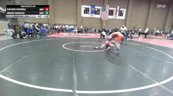 120 lbs Champ. Round 1 - Reese Demoss, Maize vs Colton Russell, North Point