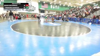 157 lbs Cons. Round 1 - Francisco Barcelo, Holtville vs Jisaiah McCormick, Silverado