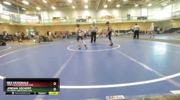 75-85 lbs Round 3 - Jordan Aschoff, Hillsboro Wrestling Club vs Rex McDonald, Team Tulsa Wrestling Club