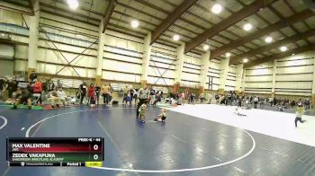 44 lbs Round 3 - Zedek Vakapuna, Sanderson Wrestling Academy vs Max Valentine, JWC