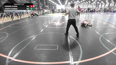 84 lbs Round 3 (12pm Friday) - Joseph Fleming, Team Gotcha vs Andrew Allena, Scorpions