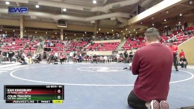 80 lbs Cons. Round 3 - Kam Kingsbury, CK Young Lions vs Colin Trausch, The Best Wrestler