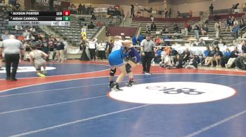 6A 175 lbs Cons. Semi - Jaxson Porter, Catholic vs Aidan Carroll, Conway