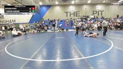 79 lbs 5th Place Match - Porter Aimone, Team Prestige Wrestling vs Atticus Fitch, Northside Wrestling Club