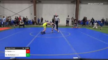 75 lbs Quarterfinal - Parker Porta, Howell Predators vs Matthew McMahon, Ramsey