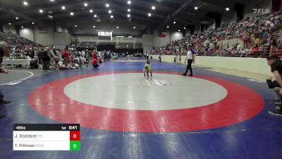 48 lbs Consi Of 8 #2 - Jason Goddard, TitleTown Wrestling Academy vs Troy Pittman, Pedraza Wrestling