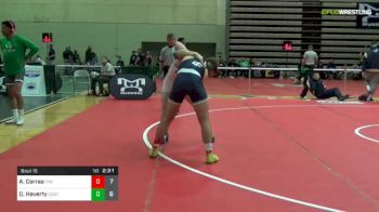 157 lbs Quarterfinal - Alec Corrao, Ithica College vs Daniel Haverty, Castleton