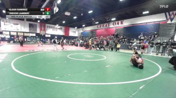 106 lbs 3rd Place Match - Trevor Lambert, Temecula Valley vs Elijah Ramirez, Mission Viejo