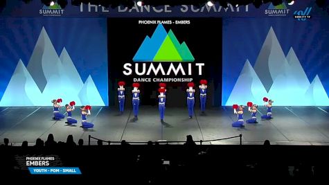 Phoenix Flames - Embers [2025 Youth - Pom - Small Semis] 2025 The Dance Summit