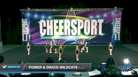 Power & Grace Wildcats - Royalty - Royalty [2022 L1 Mini Day 1] 2022 CHEERSPORT Council Bluffs Classic