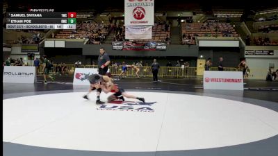 Schoolboys - 80 lbs Cons. Round 4 - Samuel Svitana, Truckee Wrestling Club vs Ethan Poe, Reign Wrestling Club