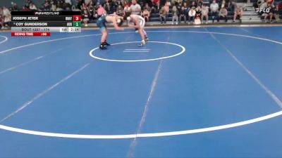 174 lbs Semifinal - Joseph Jeter, Unattached vs Coy Gunderson, Augustana (SD)