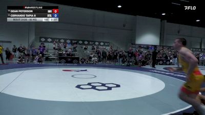 60 kg Cons. Sub-quarters - Dean Peterson, Hawkeye Wrestling Club vs Cervando Tapia II, Beat The Streets - Los Angeles
