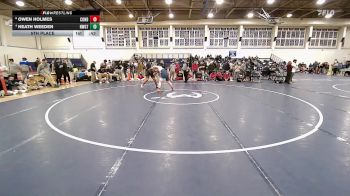 215 lbs 5th Place - Owen Holmes, Conard vs Heath Weeden, Newington