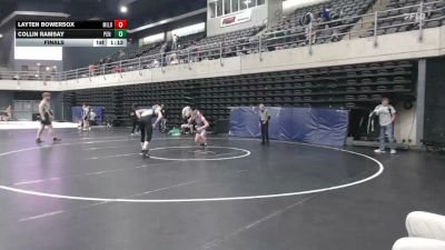 145 lbs Final - Layten Bowersox, Milroy vs Collin Ramsay, Pen Argyl