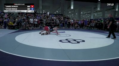 79 kg Champ. Rd Of 16 - James Rowley, Boilermaker RTC vs Ethan Riddle, Minnesota - RTC