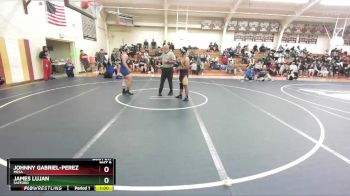 175 lbs Cons. Round 3 - Johnny Gabriel-Perez, Mesa vs James Lujan, Safford