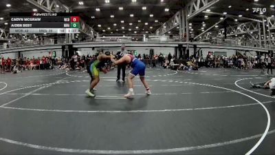 285 lbs Round 3 (8 Team) - Cadyn McGraw, Wrecking Crew Blue vs Aiden Best, Myland WA