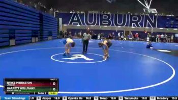 160 lbs Champ. Round 1 - Garrett Holloway, Beauregard HS vs Bryce Middleton, Lambert