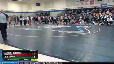 285 lbs Semifinal - Jackson Duellman, Dover-Eyota vs Jide Abasiri, Prior Lake