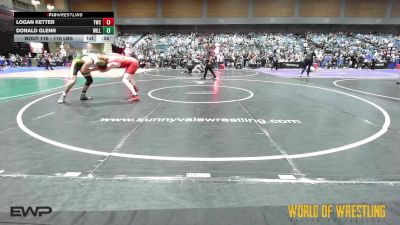 170 lbs Consi Of 16 #2 - Logan Ketter, Toro World Club vs Donald Glenn, Willits Grappling Pack