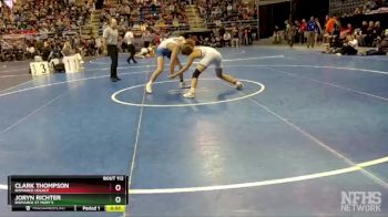 145 lbs 5th Place Match - Joryn Richter, Bismarck St Mary`s vs Clark Thompson, Bismarck Legacy