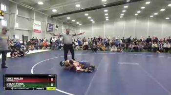 120 lbs Round 4 (6 Team) - Dylan Frink, Wyoming Brown vs Luke Walsh, Iowa Red