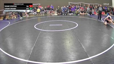 175 lbs Cons. Round 5 - Shane Stoffer, Tualatin vs Logan Crosby, Sprague